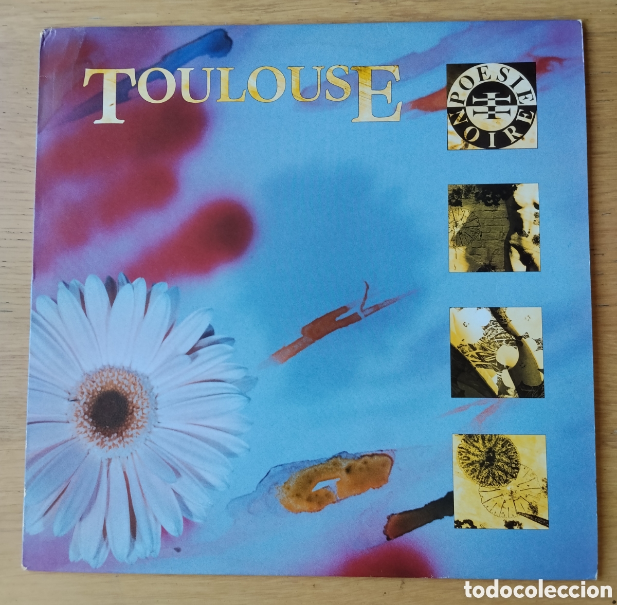 Discos de vinilo: PO&Eacute;SIE NOIRE: &rdquo;TOULOUSE&rdquo; MAXI-SINGLE VINILO 1990 - SYNTH-POP
