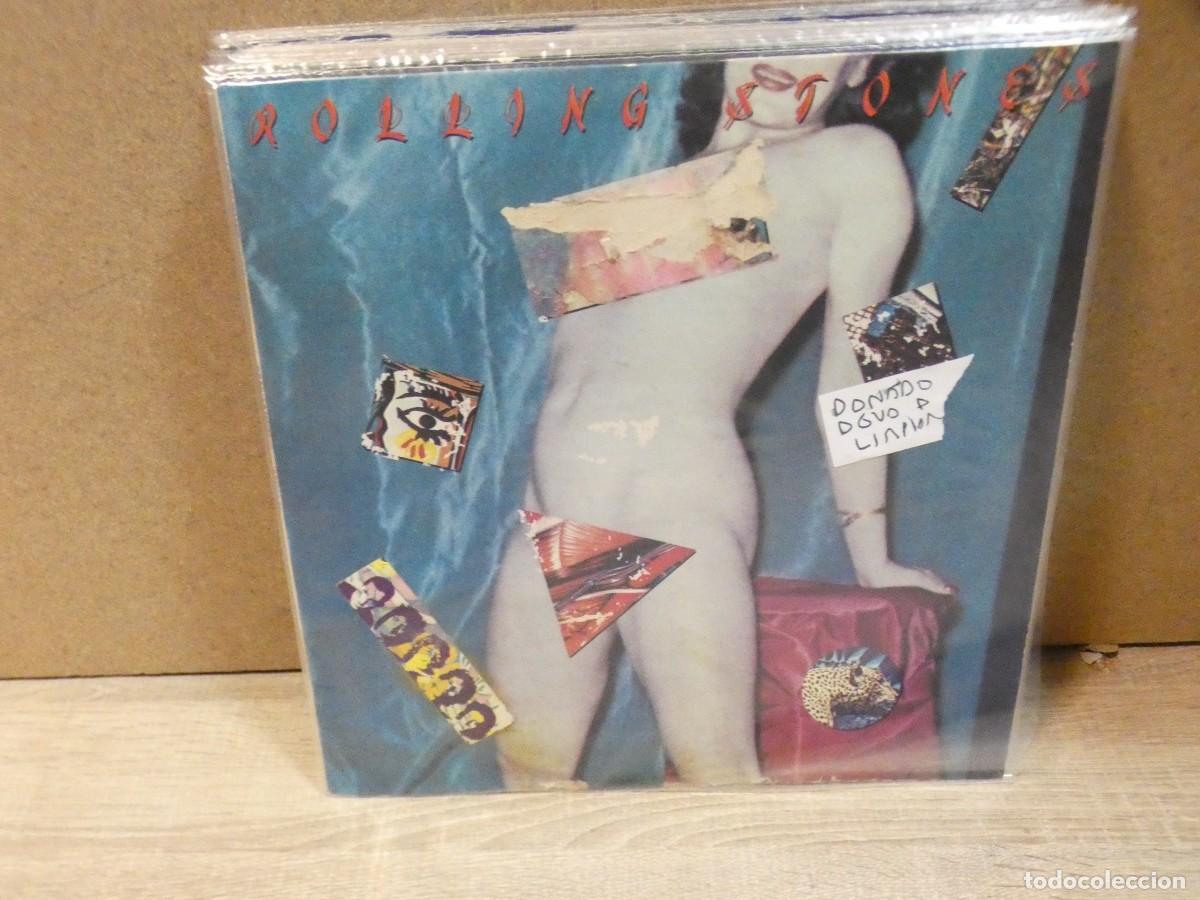 Discos de vinilo: ARKANSAS1980 LOTT744 A LIMPIAR DA&Ntilde;O AGUA TAPA DISCO LEVE USO CORRECTO ROLLING STONES