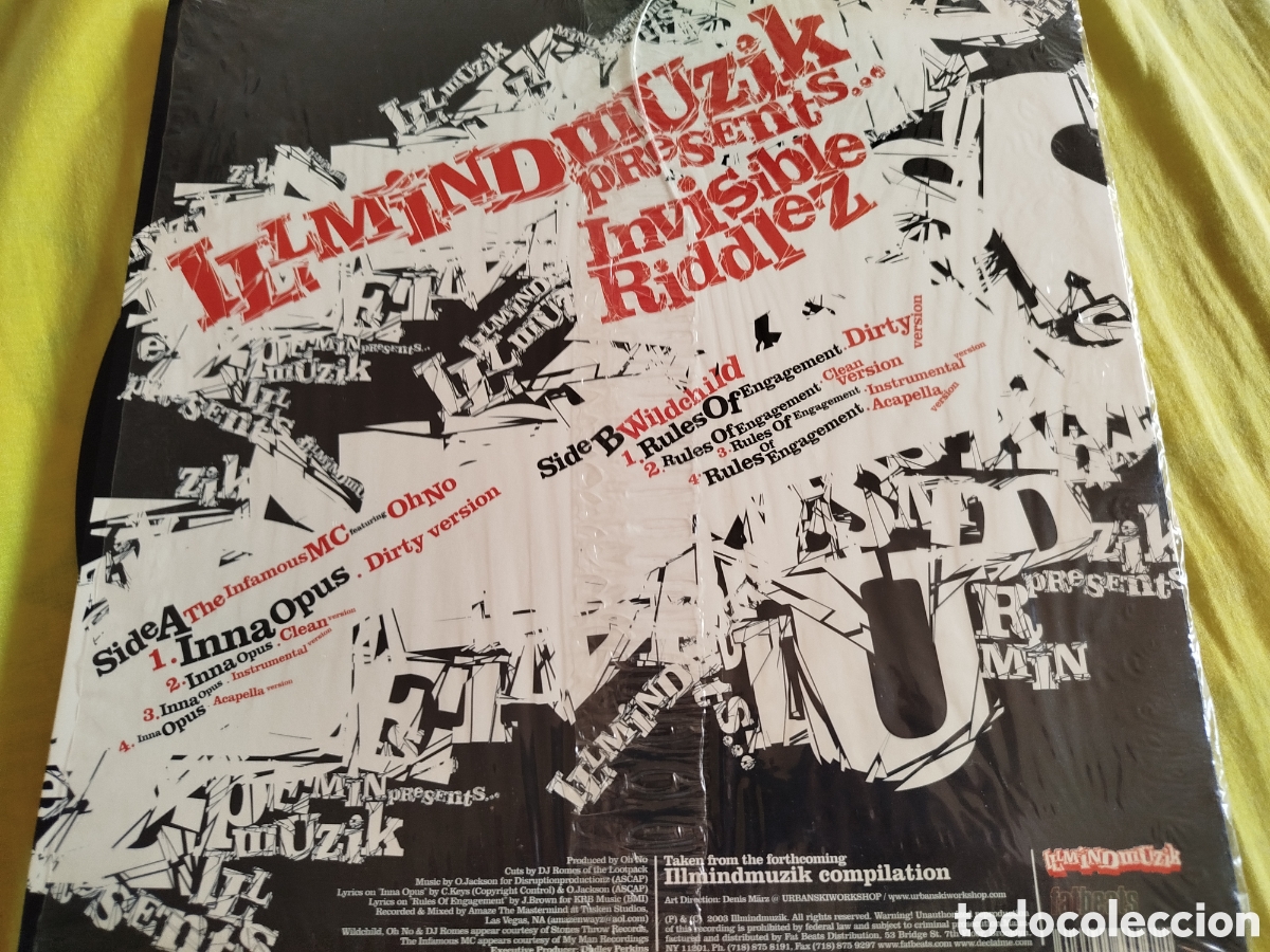 Discos de vinilo: Lote 2 Vinilos Hip Hop Underground - Foto 7