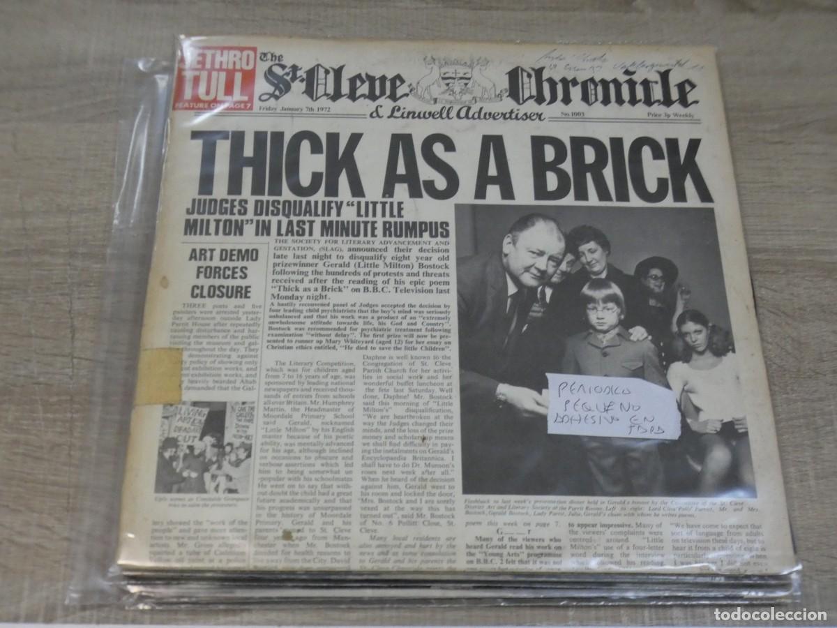 Discos de vinilo: ARKANSAS1980 BOXX739 VINILO MUY USADO REPRODUCIBLE JETHRO TULL PERIODICO CORTO