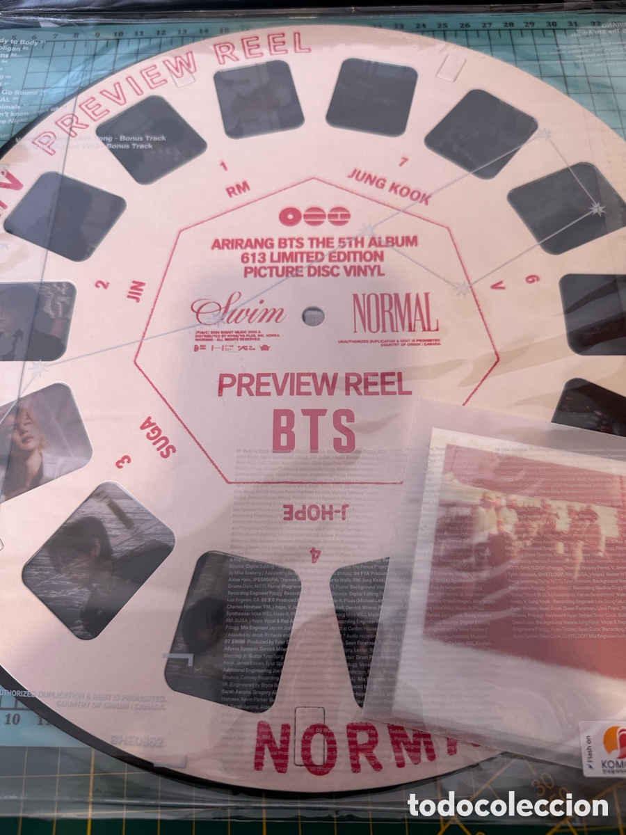 Discos de vinilo: BTS Arirang 613 Limited Edition picture Vinyl