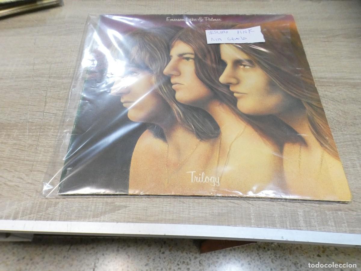 Discos de vinilo: ARKANSAS1980 LOTT748 VINILO LEVE USO AUN CORRECTO EMERSON LAKE PALMER ISLAND PINK RIM