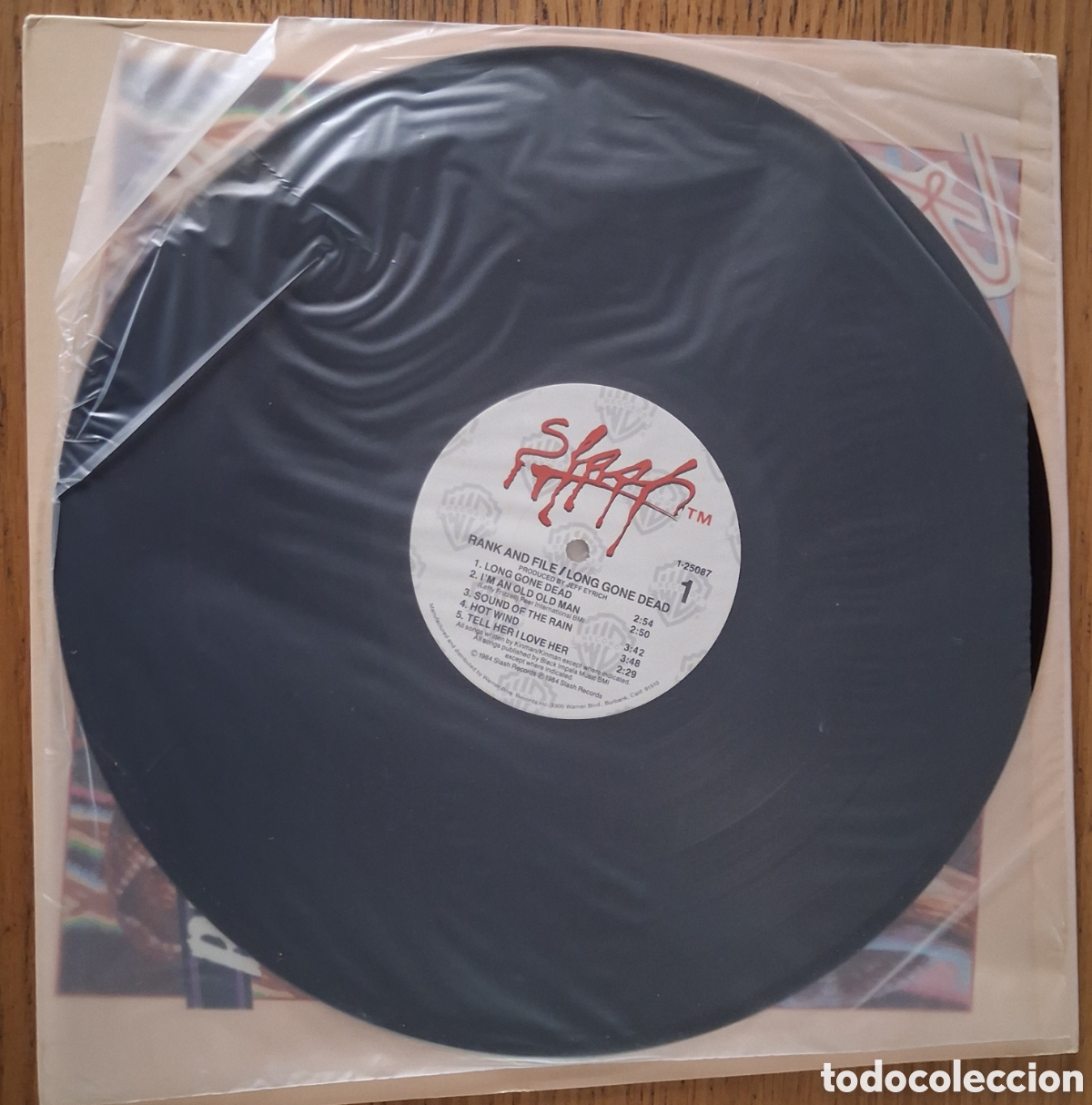 Discos de vinilo: Long Gone Dead - Rank and File - Foto 3