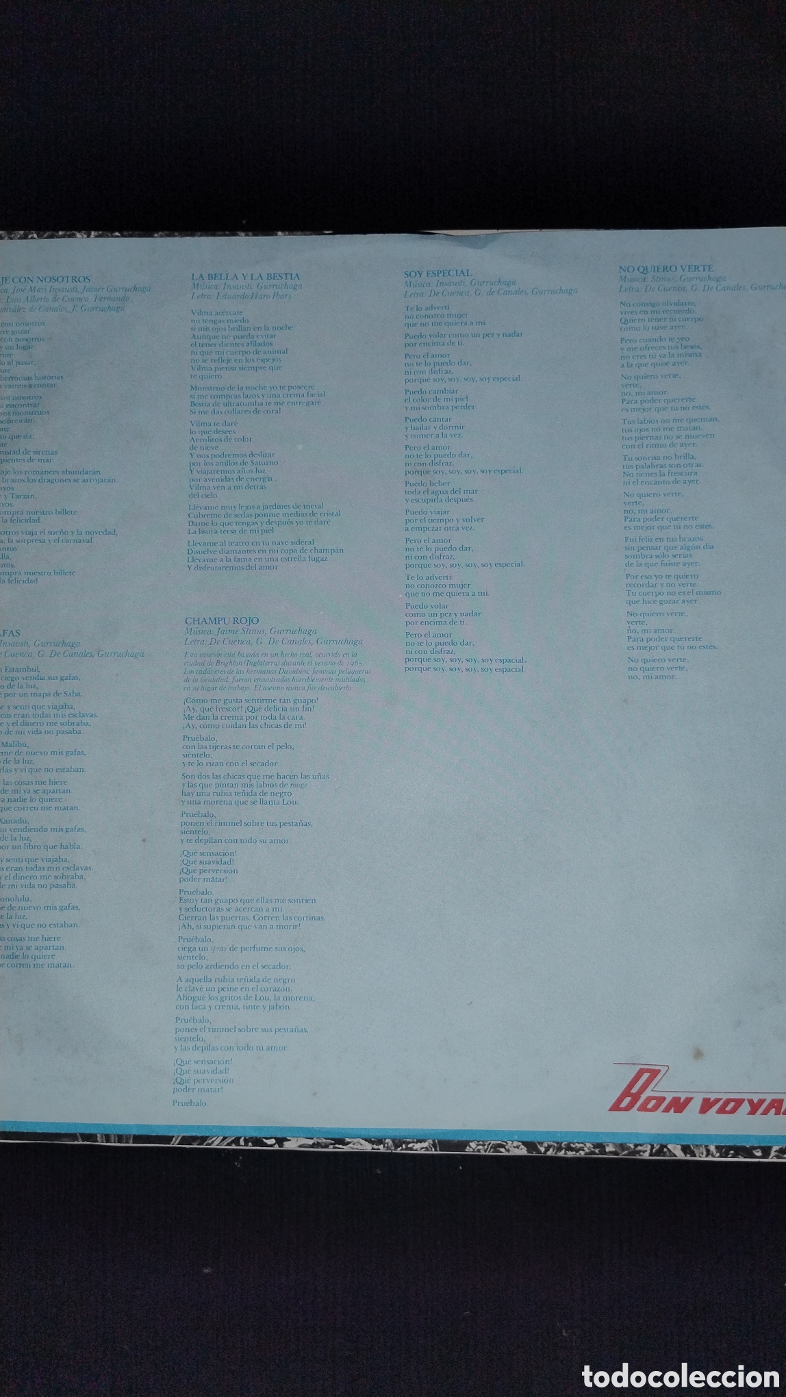 Discos de vinilo: Orquesta Mondrag&oacute;n Bon voyage - Foto 3
