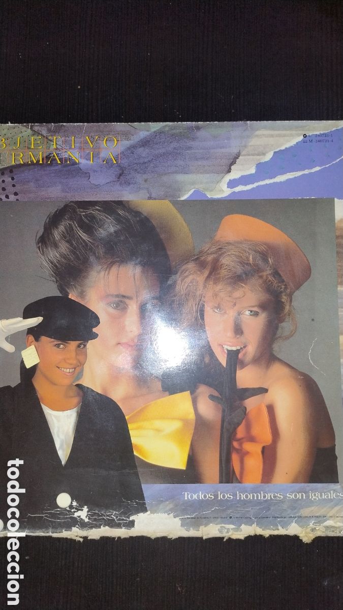 Discos de vinilo: Objetivo Birmania a todos los hombres son iguales LP