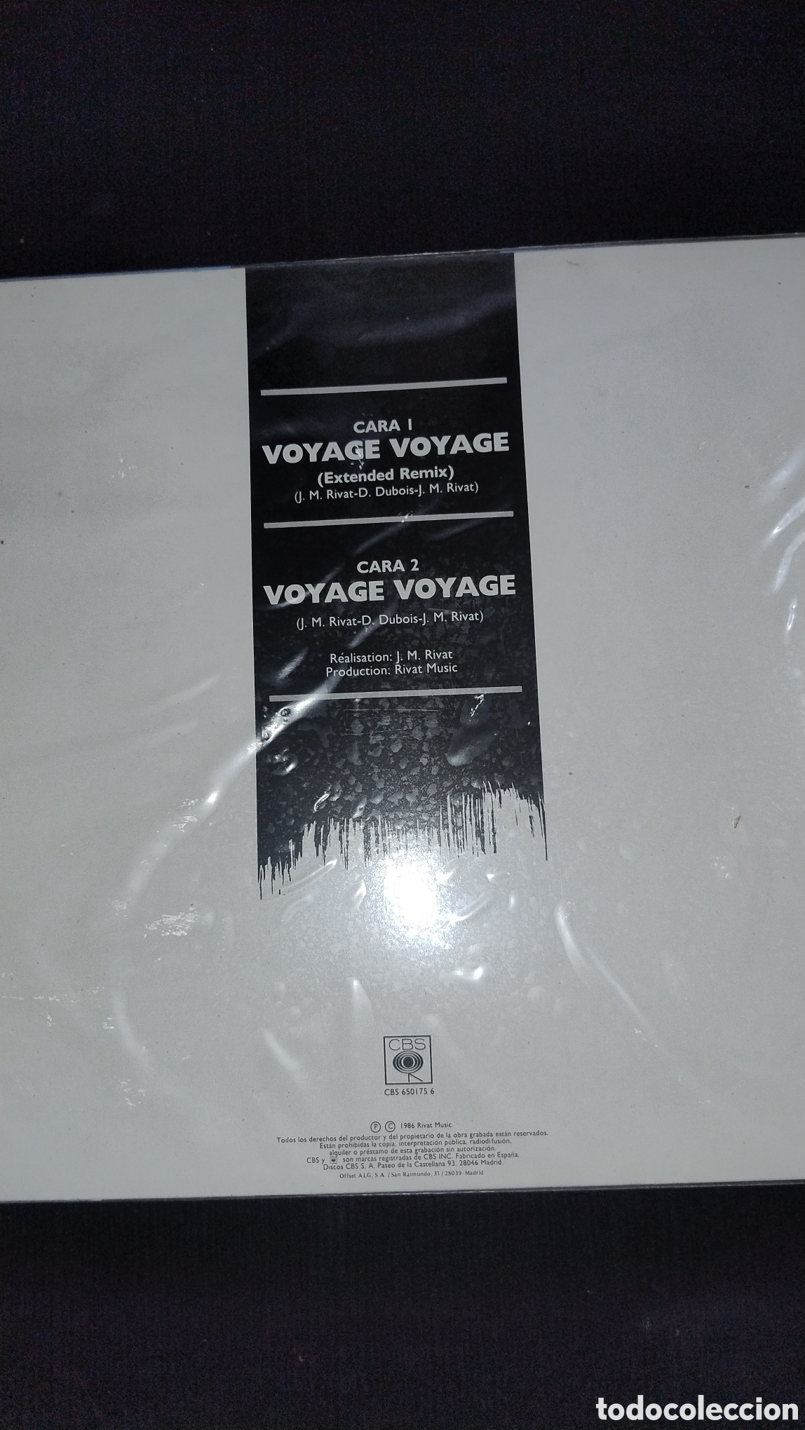 Discos de vinilo: Desireless voyage voyage - Foto 2