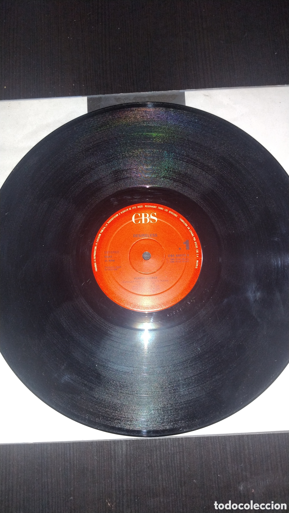 Discos de vinilo: Desireless voyage voyage - Foto 3