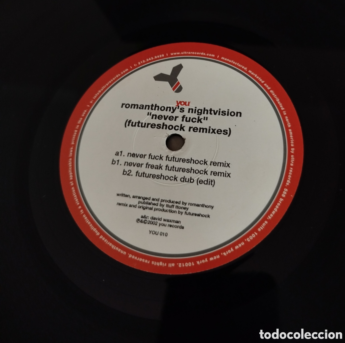 Discos de vinilo: Romanthonys nightvision - never fuck - Foto 3