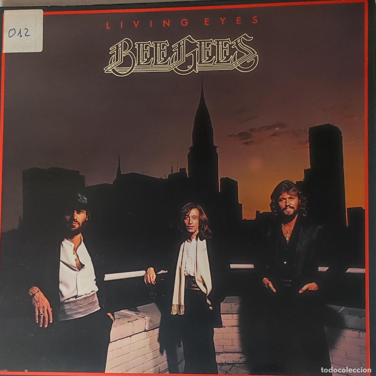 Discos de vinilo: Bee Gees &ndash; Living Eyes (1981, RSO &ndash; 59782, Edici&oacute;n especial para C&iacute;rculo de Lectores)