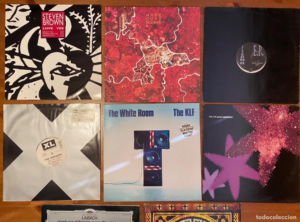 Discos de vinilo: Laibach, KLF, Prodigy, The Orb