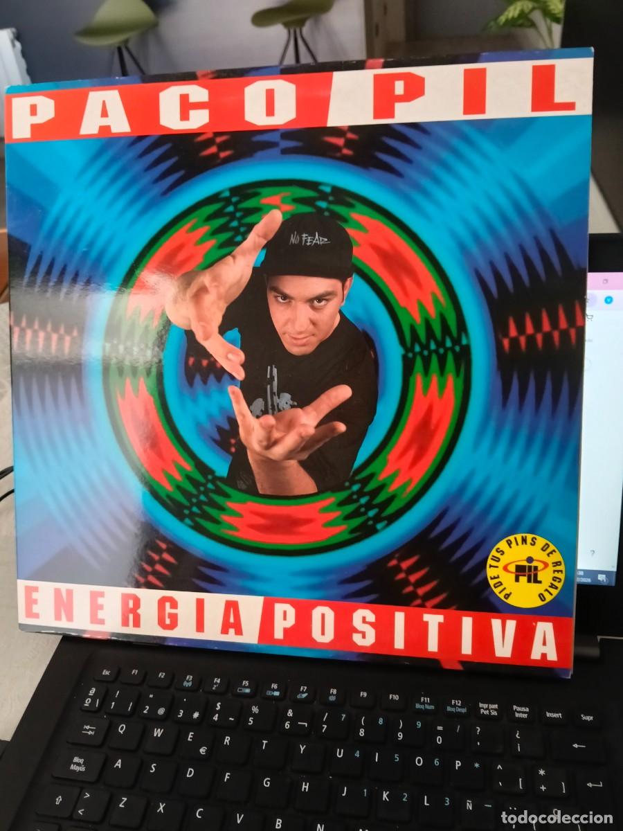 Discos de vinilo: RAR LP 33. PACO PIL. ENERGIA POSITIVA. CARPETA DOBLE