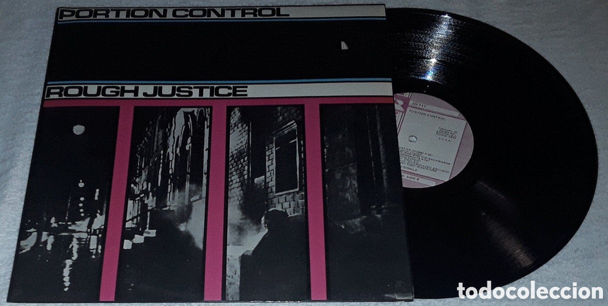 Discos de vinilo: MAXI - PORTION CONTROL - ROUGH JUSTICE