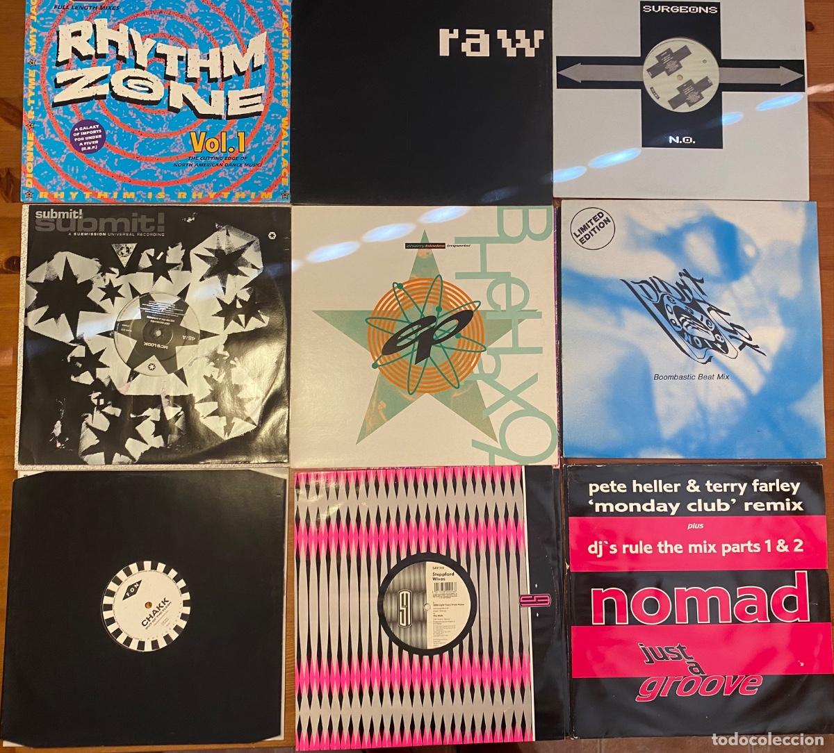 Discos de vinilo: Pack techno, electr&oacute;nica, hip hip, a&ntilde;os 90, maxis - Foto 2