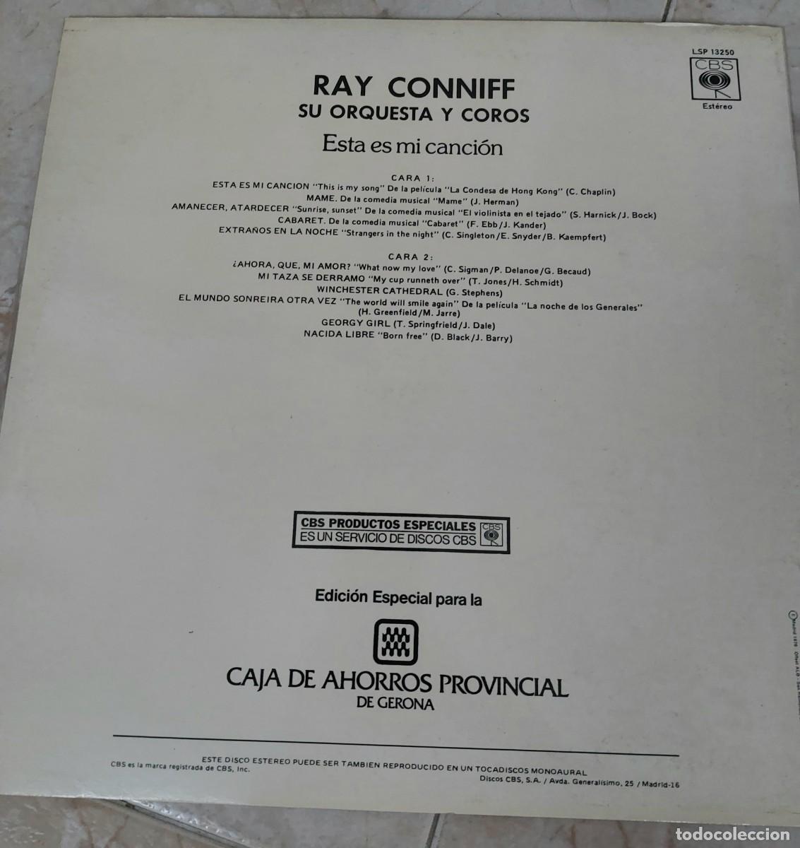 Discos de vinilo: Disco vinilo 1967 ray conniff - Foto 2