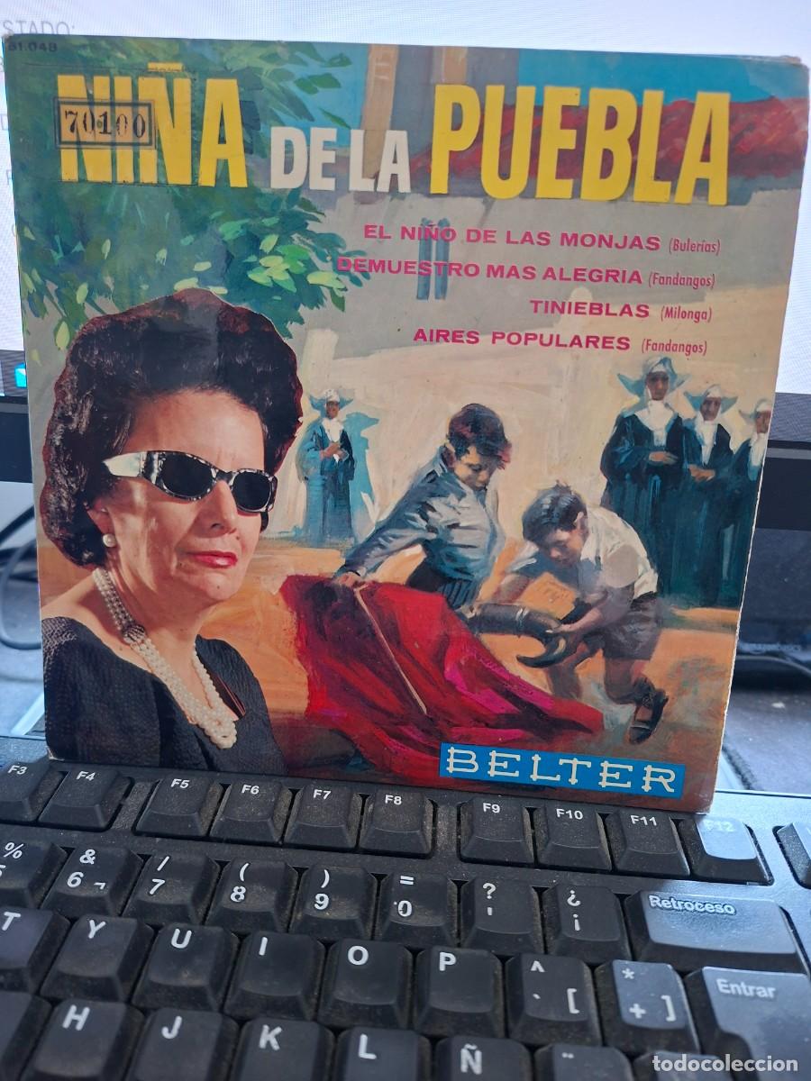Discos de vinilo: NI&Ntilde;A DE LA PUEBLA - EL NI&Ntilde;O DE LAS MONJAS - EP DE VINILO