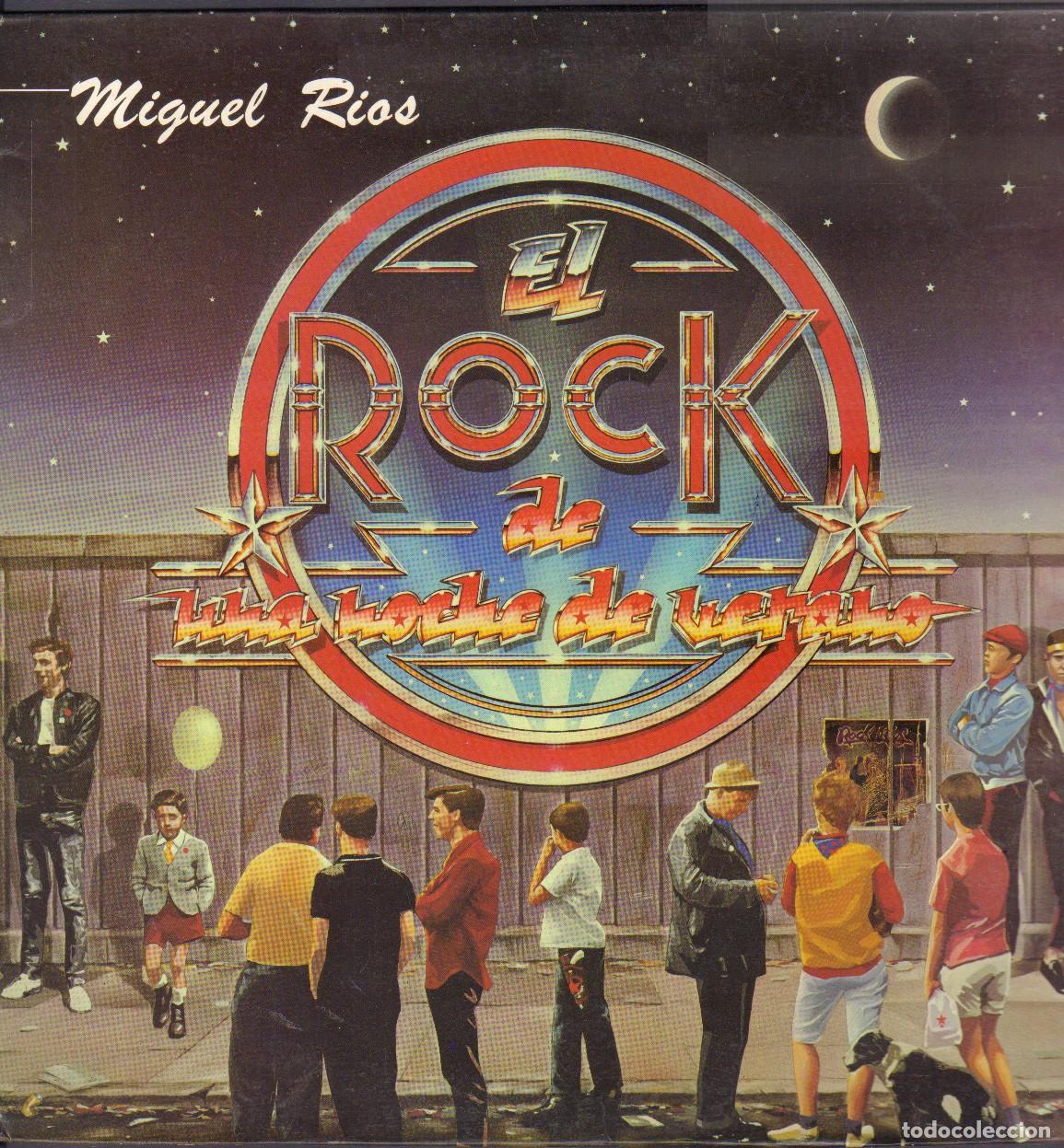 Discos de vinilo: MIGUEL RIOS - EL ROCK DE UNA NOCHE DE VERANO / LP POLYDOR 1983 / ENCARTE. BUEN ESTADO RF-26435
