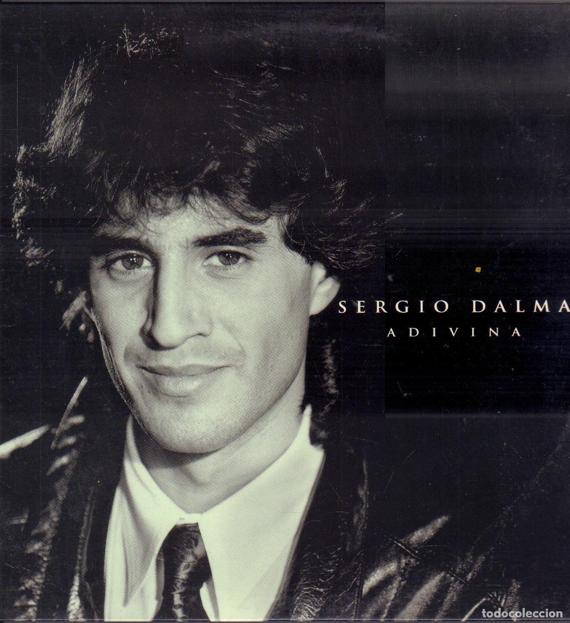 Discos de vinilo: SERGIO DALMA - ADIVINA / TIBURON, AVE LUCIA, QUE HARIAS TU... / LP HORUS 1992. ENCARTE RF-26436