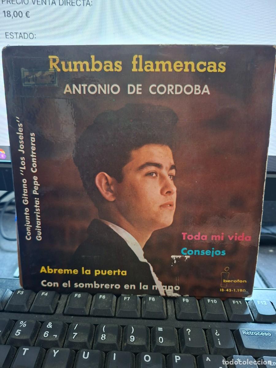Discos de vinilo: ANTONIO DE CORDOBA - TODA MI VIDA - EP DE VINILO