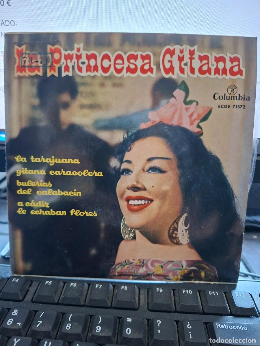 Discos de vinilo: LA PRINCESA GITANA - LA TARAJUANA - EP DE VINILO