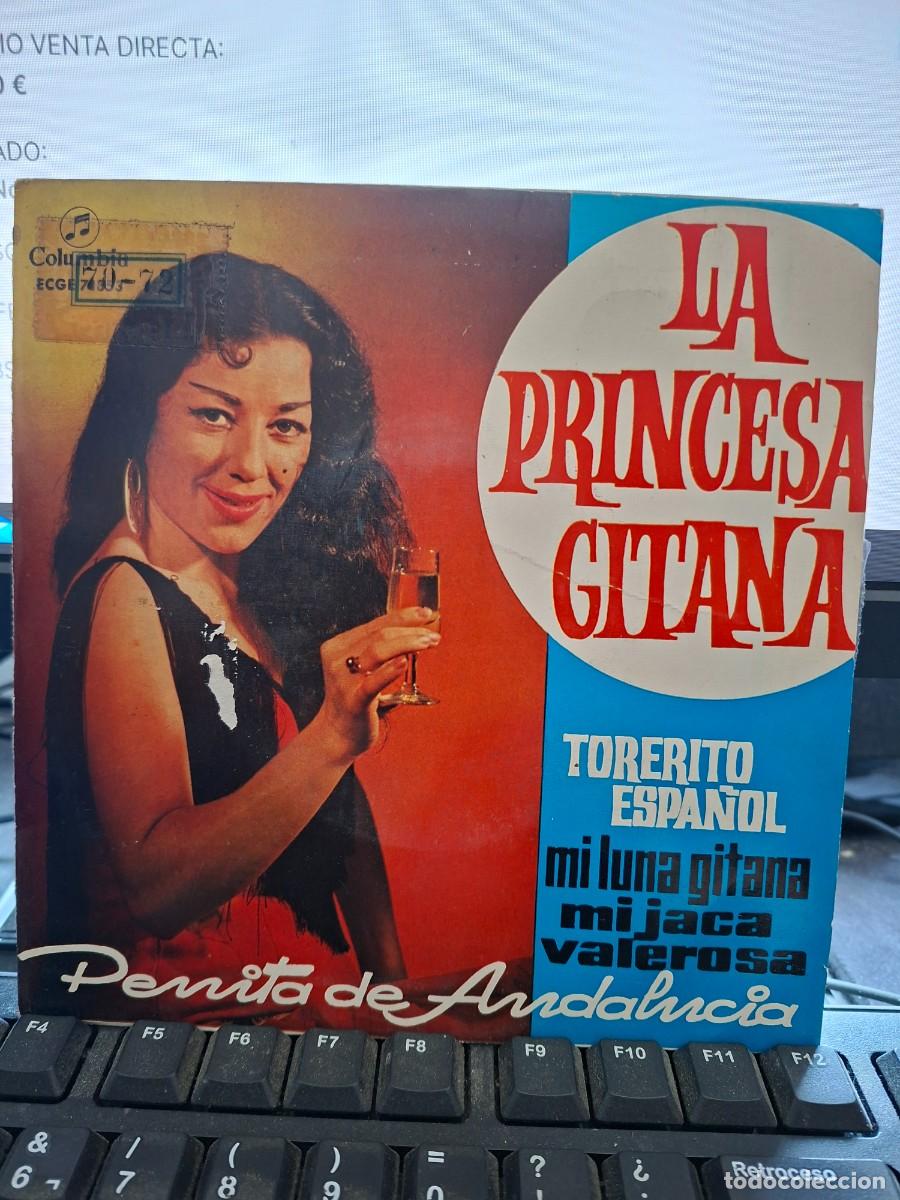 Discos de vinilo: LA PRINCESA GITANA - TORERITO ESPA&Ntilde;OL - EP DE VINILO