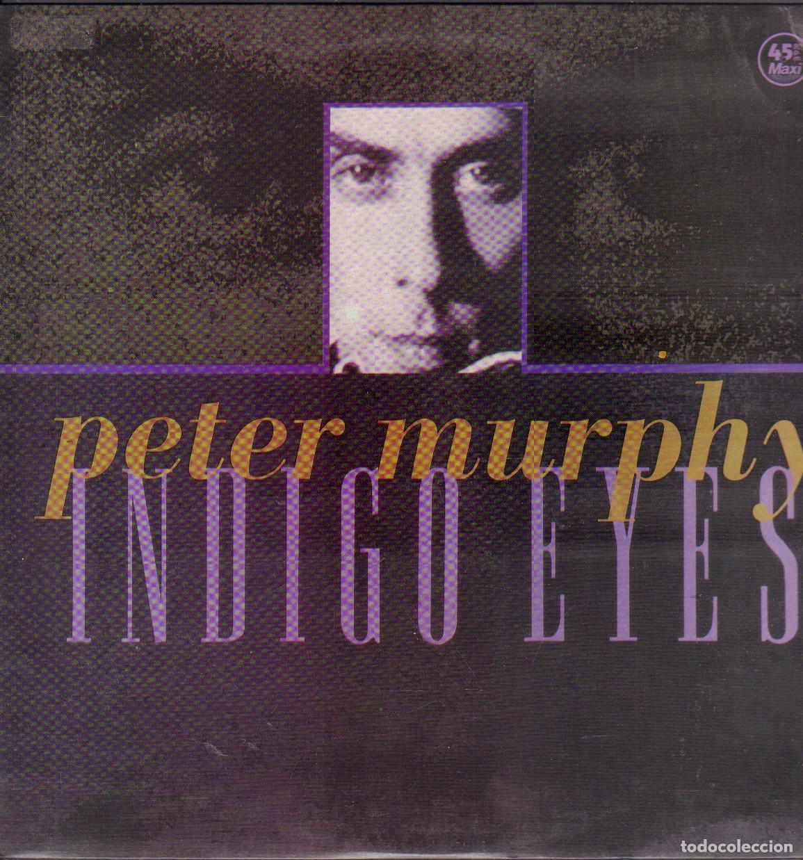 Discos de vinilo: PETER MURPHY - INDIGO EYES / GOD SENDS, CONFESSIONS / MAXISINGLE P.D.I. 1988 RF-26447