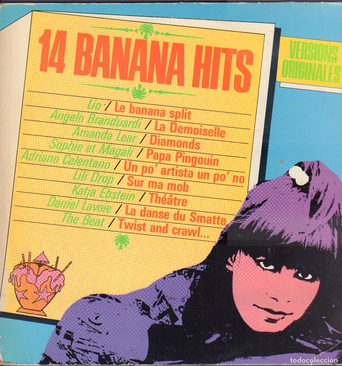 Discos de vinilo: 14 BANANA HITS - LE BANANA SPLIT, LA DEMOISELLE, PAPA PINGOUIN.../ LP ARABELLA RF-26456