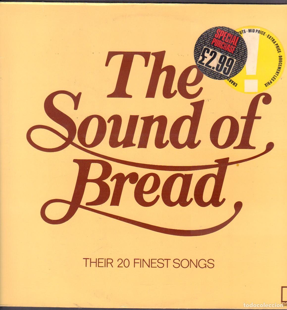 Discos de vinilo: THE SOUND OF BREAD - THEIR 20 FINEST SONGS / DISMAL DAY, TRUCKIN.../ LP ELEKTRA 1977 RF-26458