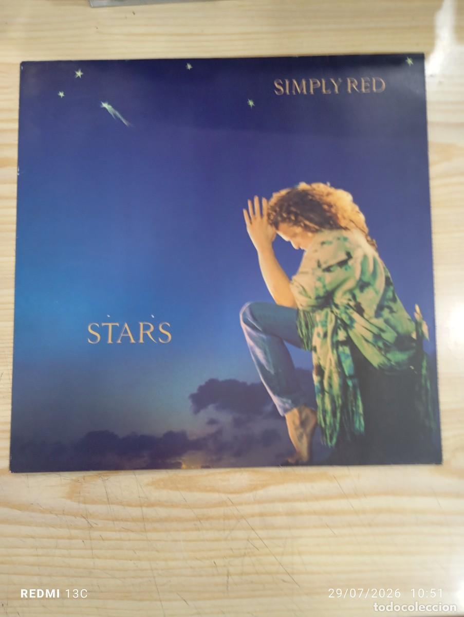Discos de vinilo: Lp - Simply Red &lrm;&ndash; Stars - Edicion Europea 1991