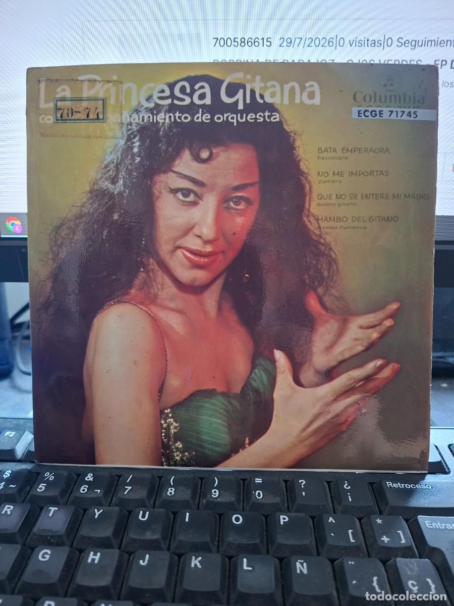 Discos de vinilo: LA PRINCESA GITANA - RINCON DE TRIANA - EP DE VINILO