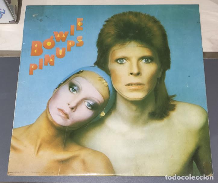 Discos de vinilo: David Bowie - Pinups - LP RCA Victor ref. APL1-0291. Ed. espa&ntilde;ola 1974.