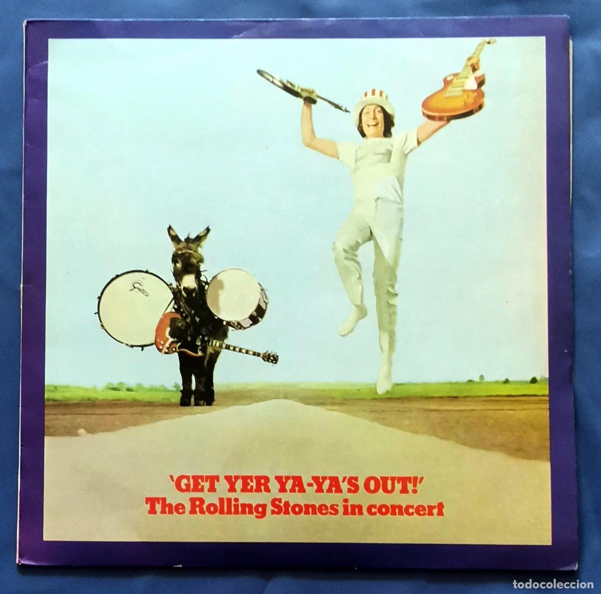 Discos de vinilo: The Rolling Stones &ndash; Get Yer Ya-Ya's Out! - The Rolling Stones In Concert LP 1975 Espa&ntilde;a
