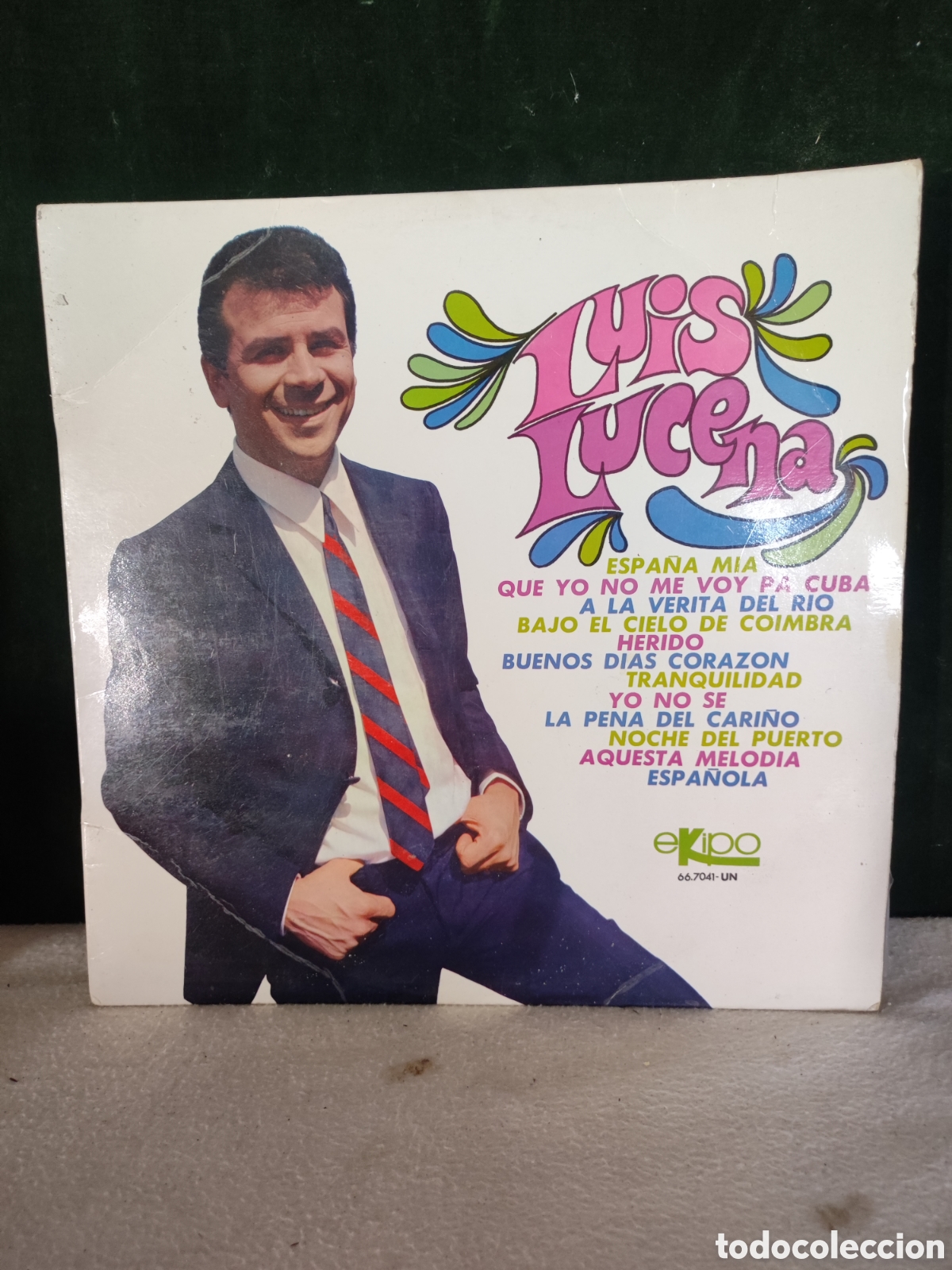 Discos de vinilo: LP Luis Lucena musica