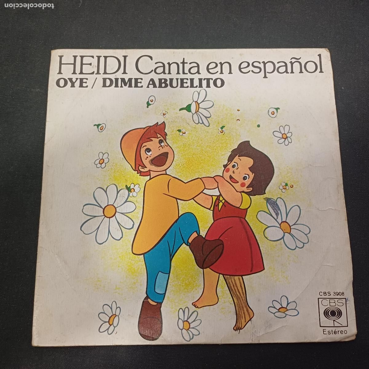 Discos de vinilo: HEIDI/OYE-DIME ABUELITO/SINGLE.