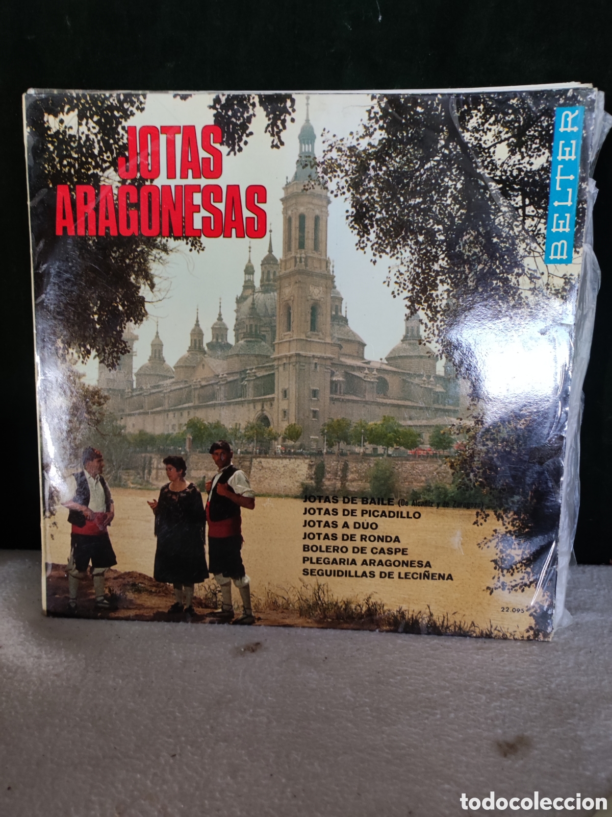 Discos de vinilo: Jotas aragonesas LP m&uacute;sica