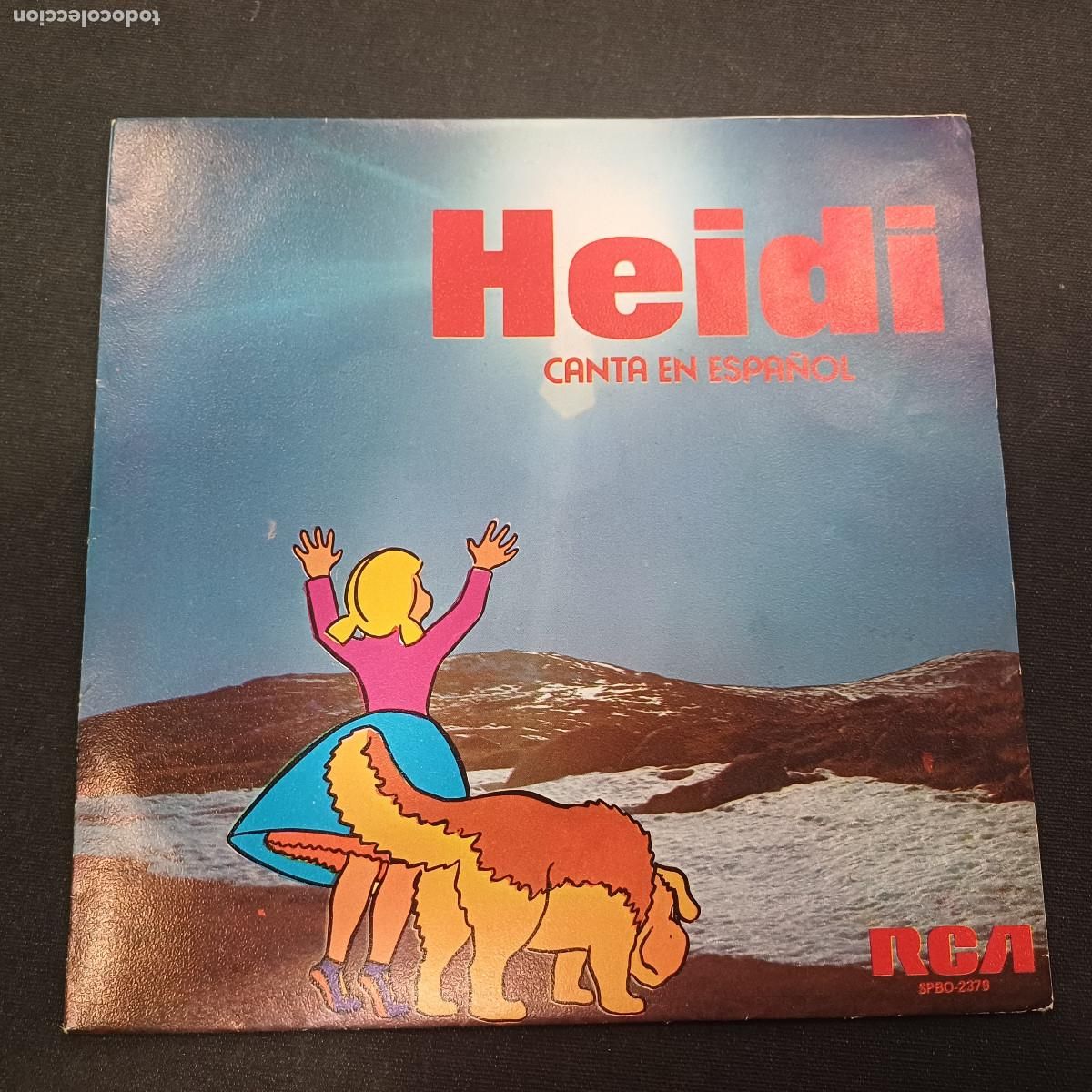 Discos de vinilo: HEIDI/DIME ABUELITO/SINGLE.