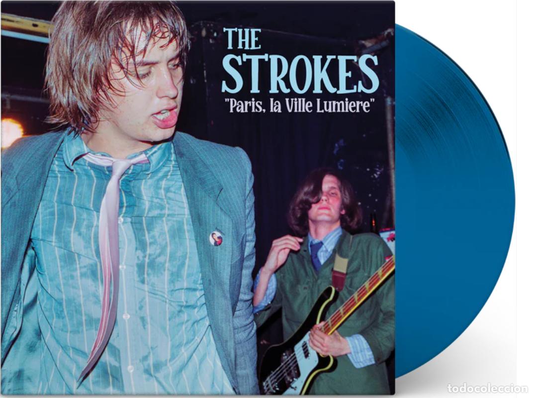 Discos de vinilo: The Strokes &ndash; Paris, La Ville Lumi&egrave;re (Limited Edition 12-Inch Album on Blue Vinyl) LP