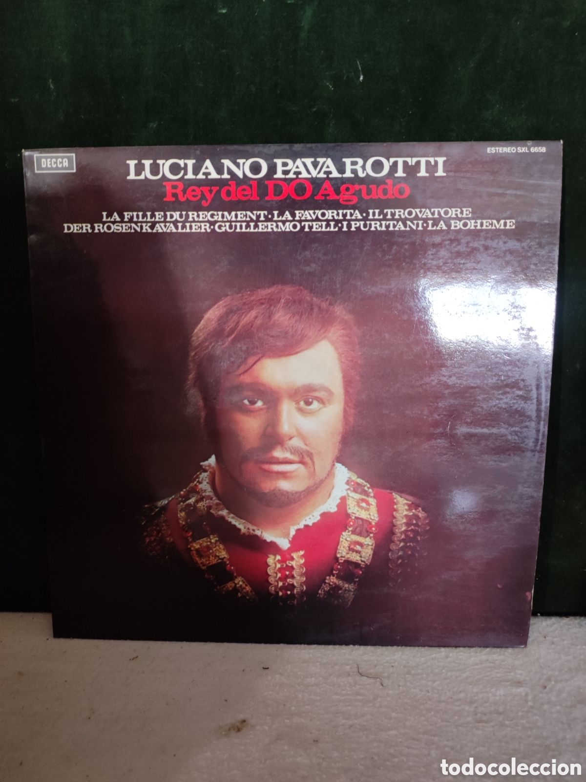 Discos de vinilo: Luciano Pavarotti rey del DO agudo