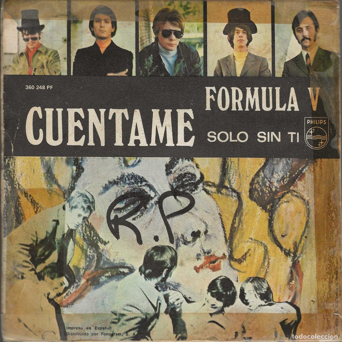 Discos de vinilo: FORMULA V -- CUENTAM&Eacute; + SANTAB&Aacute;RBARA -- CHARLY