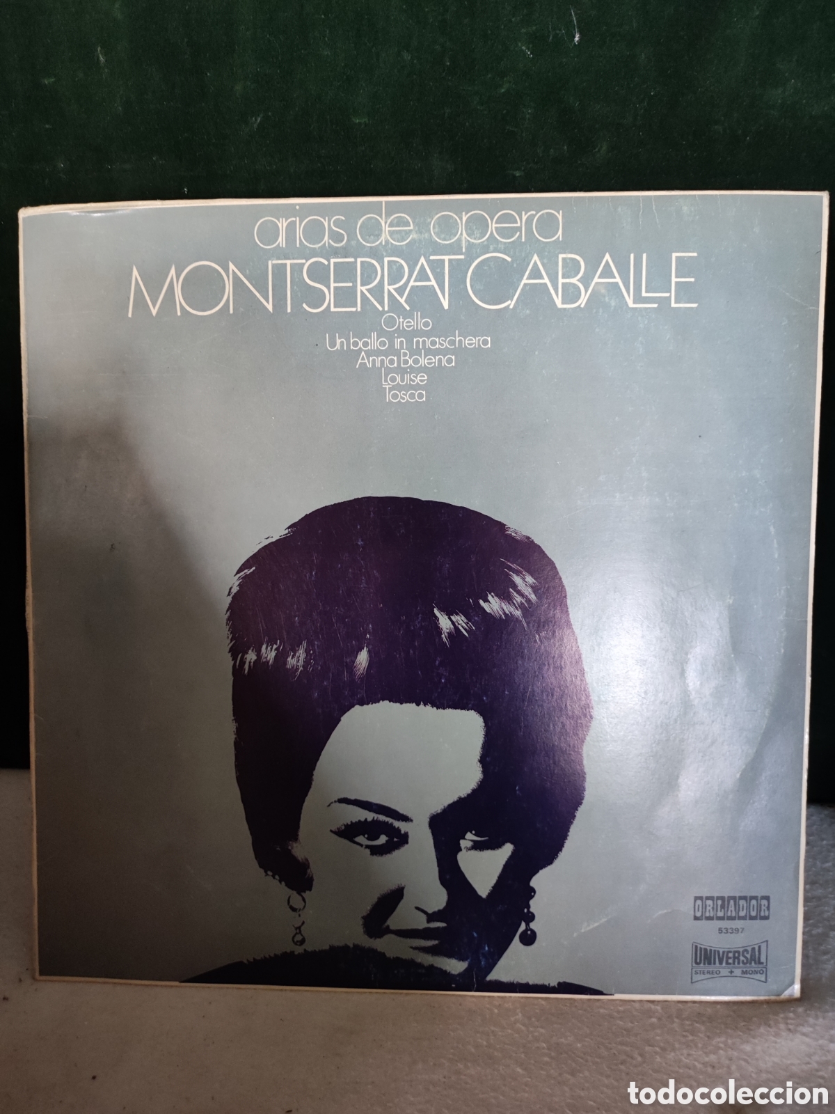 Discos de vinilo: Arias de &oacute;pera Montserrat Caball&eacute; - Foto 1
