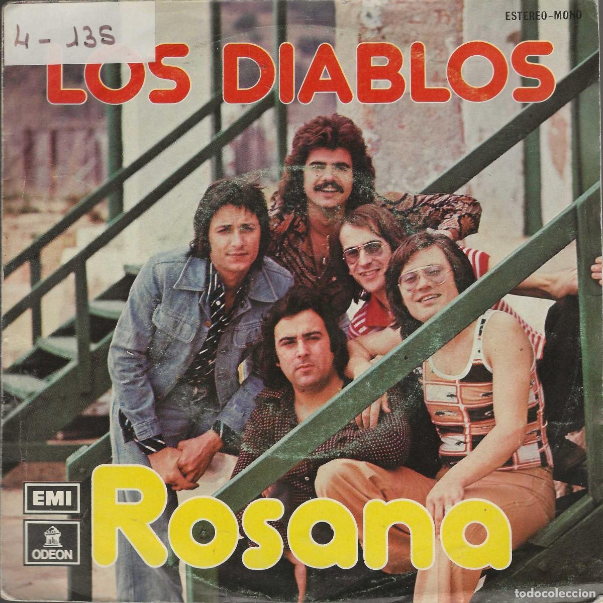 Discos de vinilo: LOS DIABLOS -- ROSANA + OH. OH. JULY
