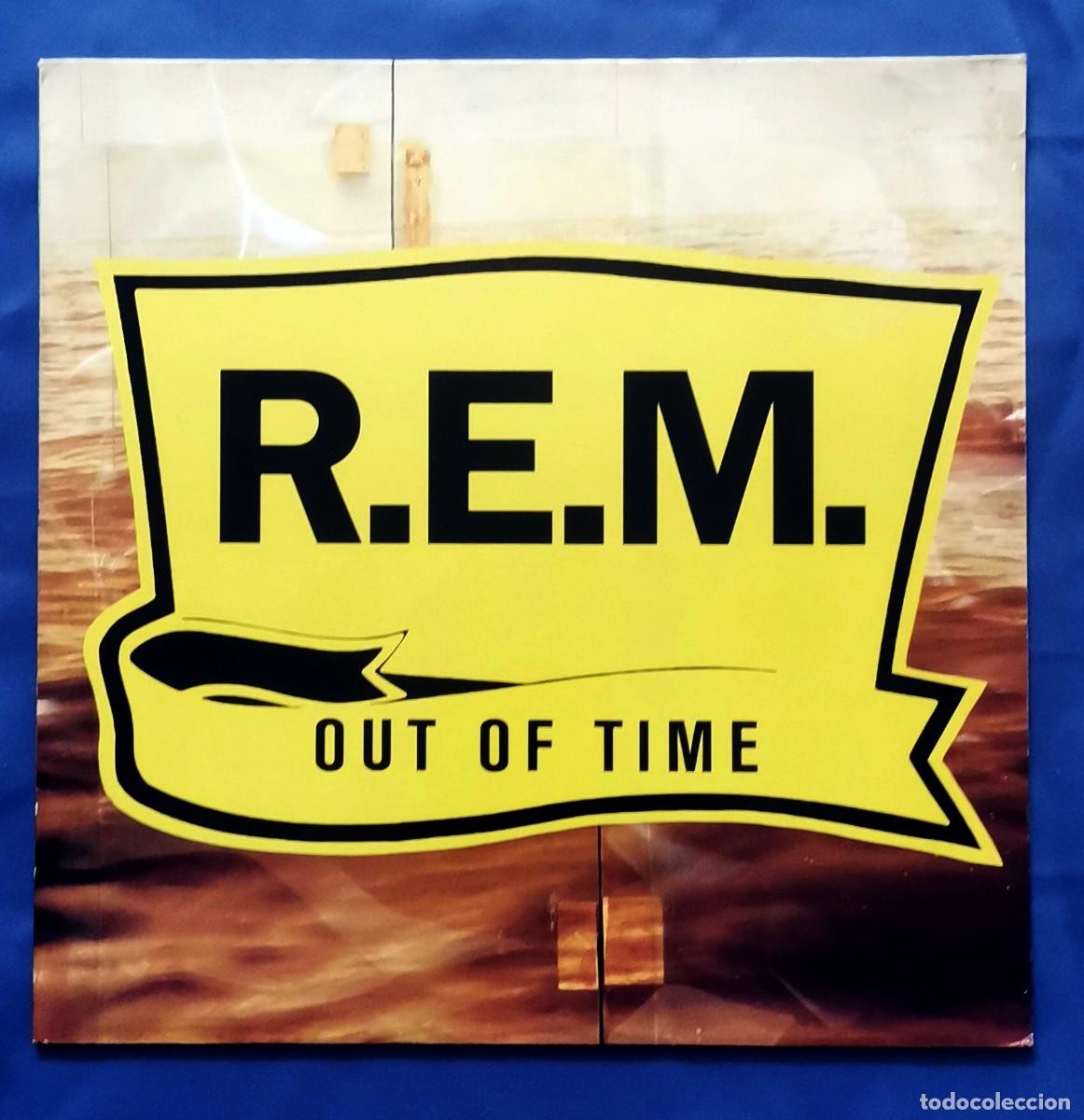 Discos de vinilo: R.E.M. &ndash; Out Of Time LP 1991 incl. encarte