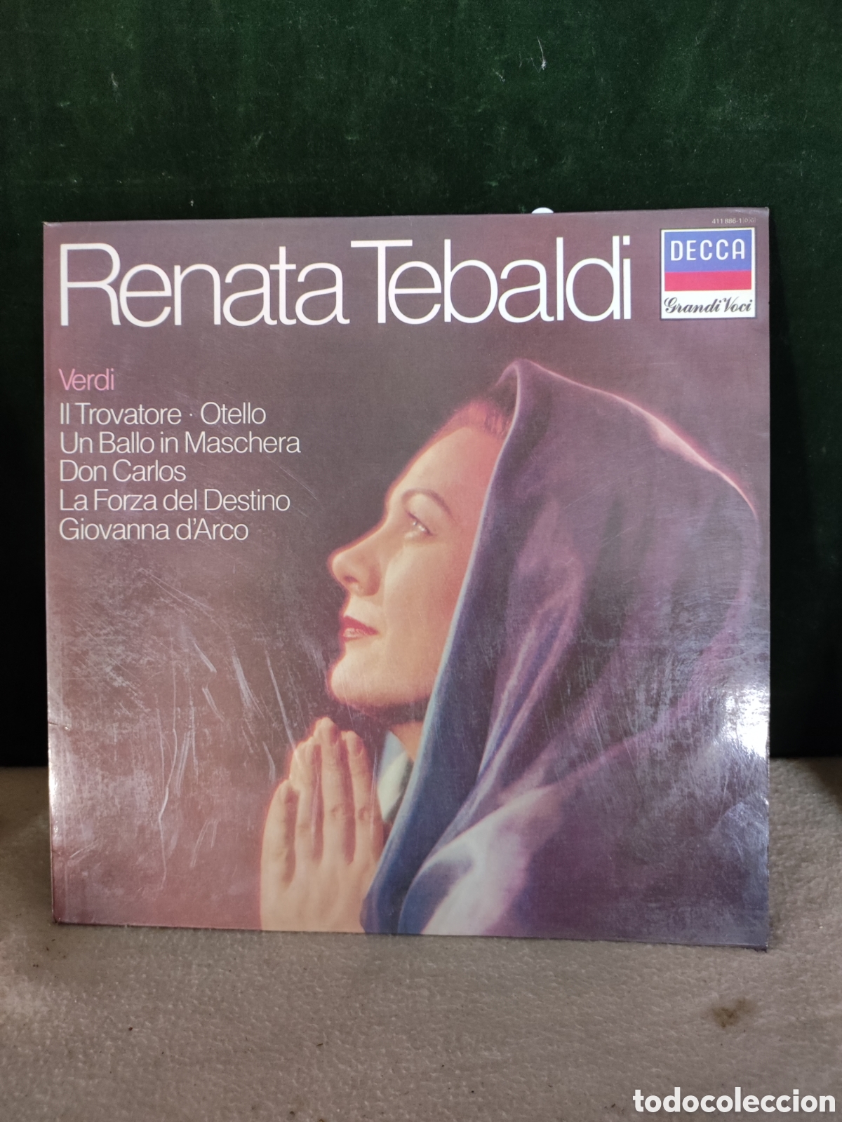 Discos de vinilo: Renata tebaldi Verdi il trovatore - Foto 1