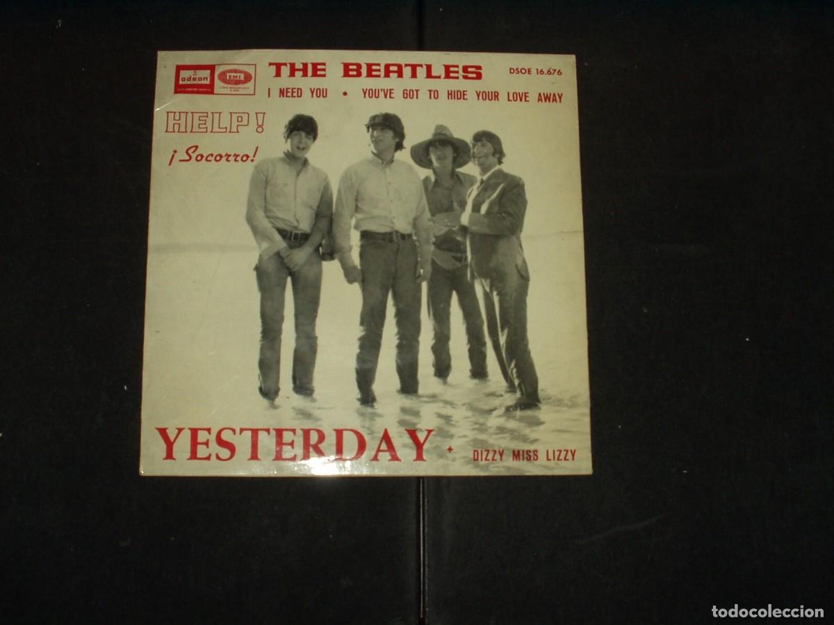 Discos de vinilo: BEATLES EP YESTERDAY+3