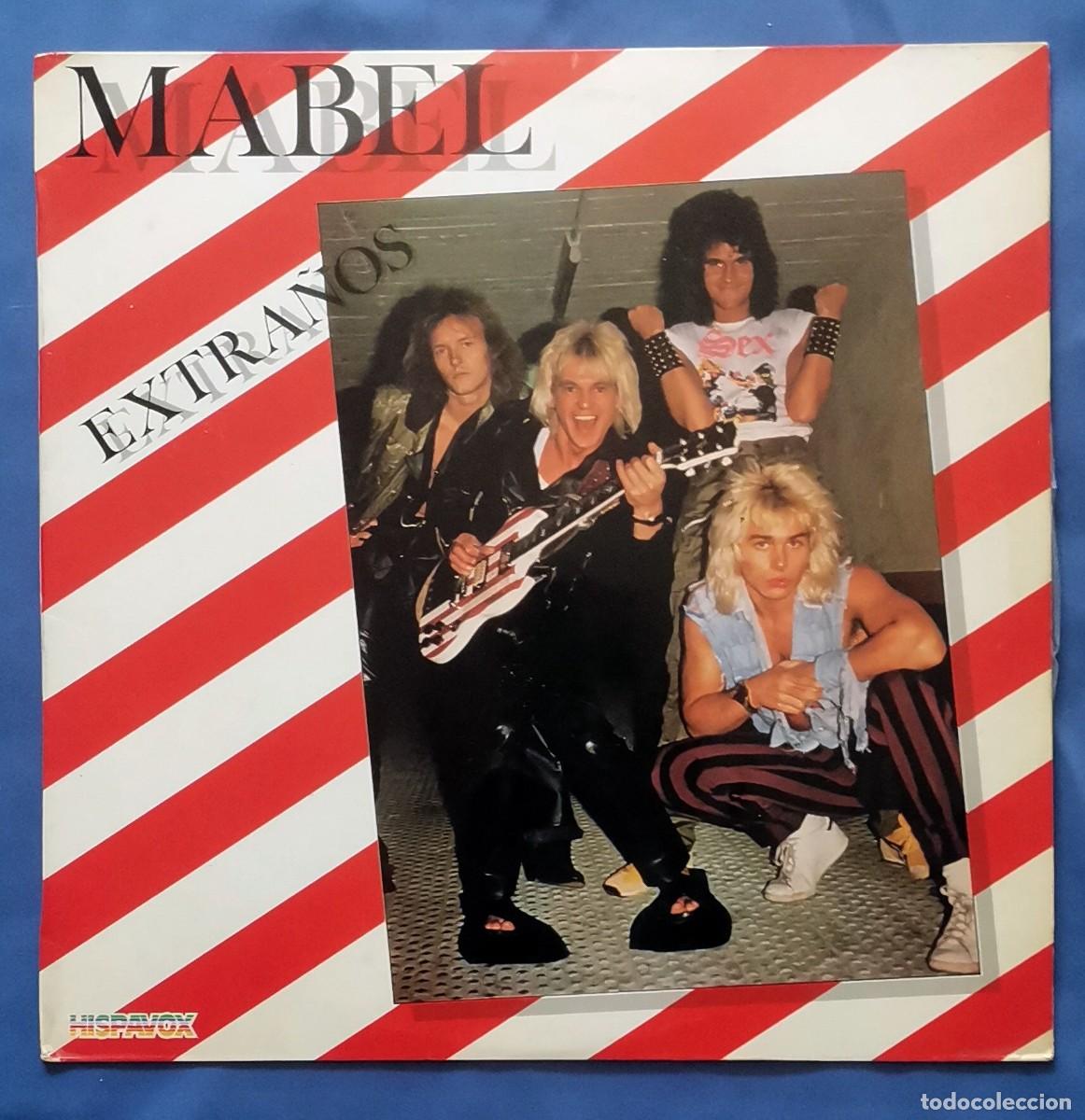 Discos de vinilo: Mabel &ndash; Extra&ntilde;os LP 1981 Espa&ntilde;a con Mike Tramp White Lion