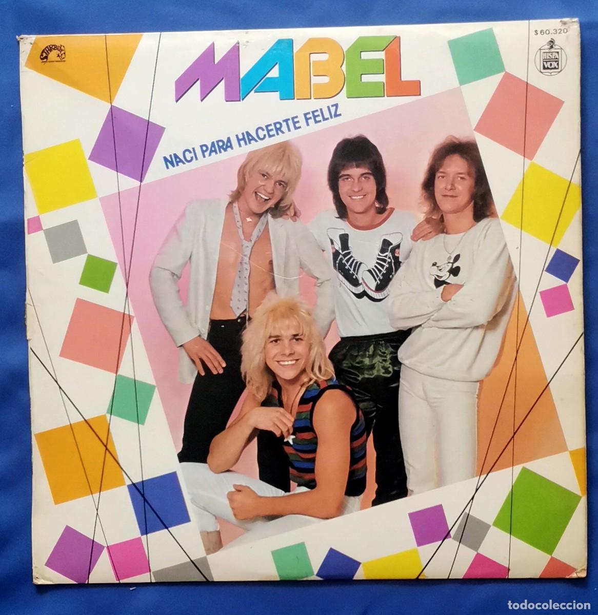 Discos de vinilo: Mabel &ndash; Naci Para Hacerte Feliz LP 1979 con Mike Tramp White Lion