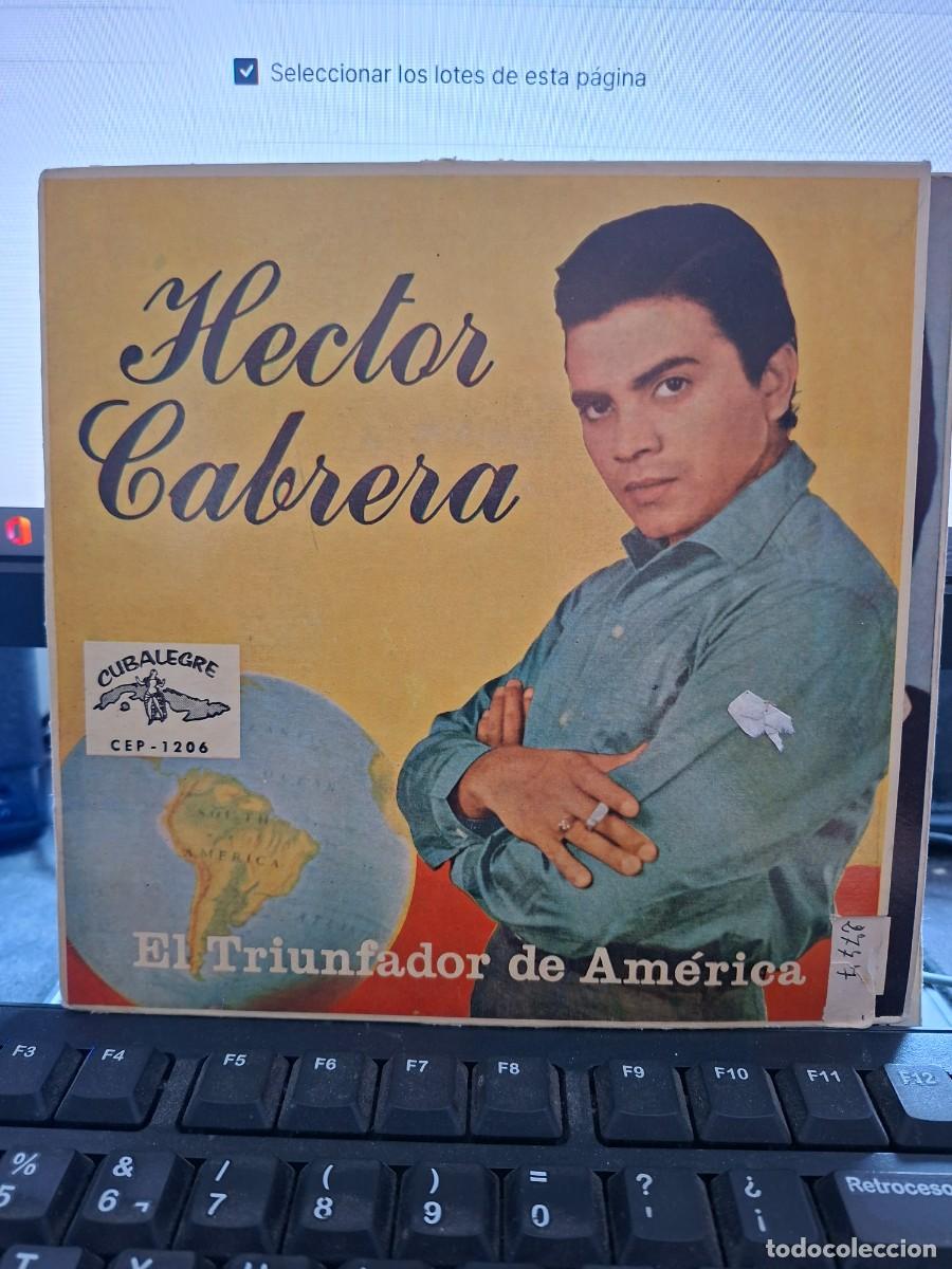 Discos de vinilo: HECTOR CABRERA - MU&Ntilde;ECO DE TRAPO - EP DE VINILO