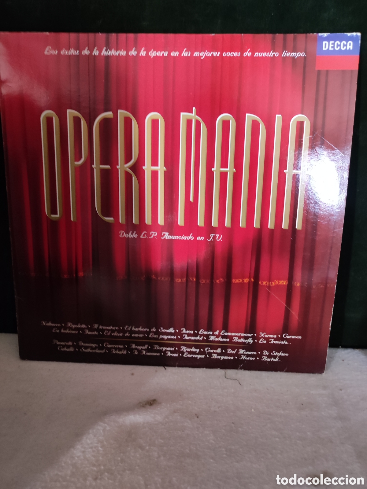 Discos de vinilo: &Oacute;pera man&iacute;a LP m&uacute;sica - Foto 1