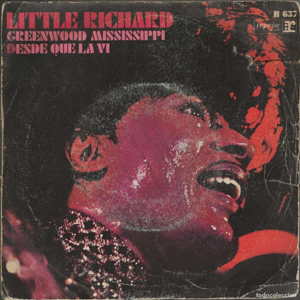 Discos de vinilo: LITTLE RICHARD -- GREENWOOD MISSISSIPPI + DESDE QUE LA VI