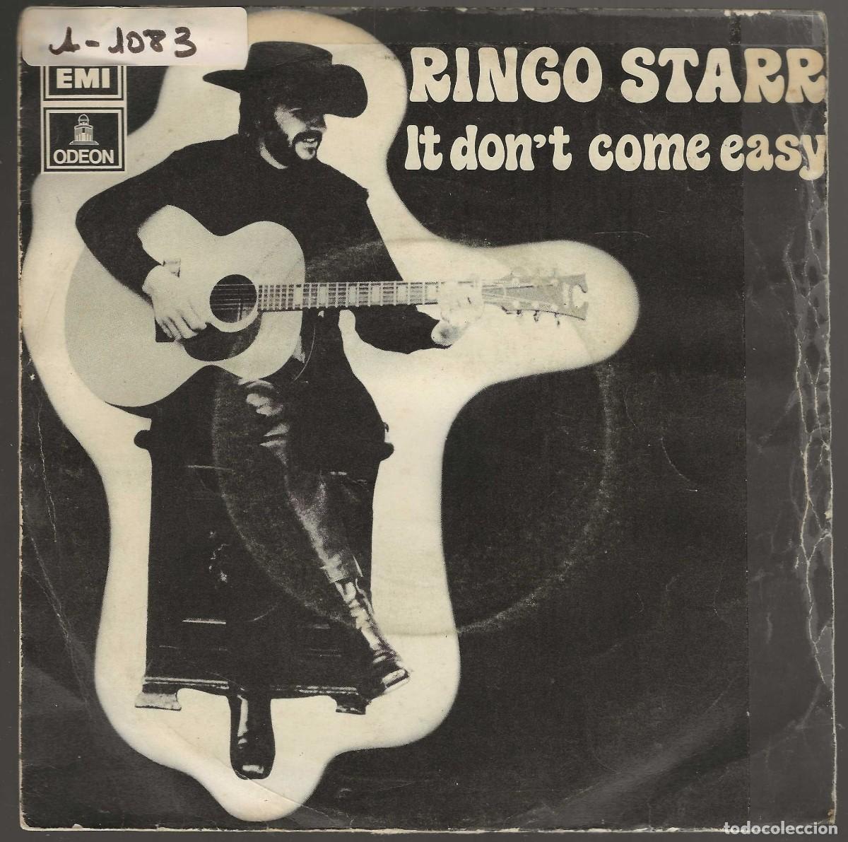 Discos de vinilo: RINGO STARR -- IT DONT COME EASY + EARLY 1970 - Foto 1