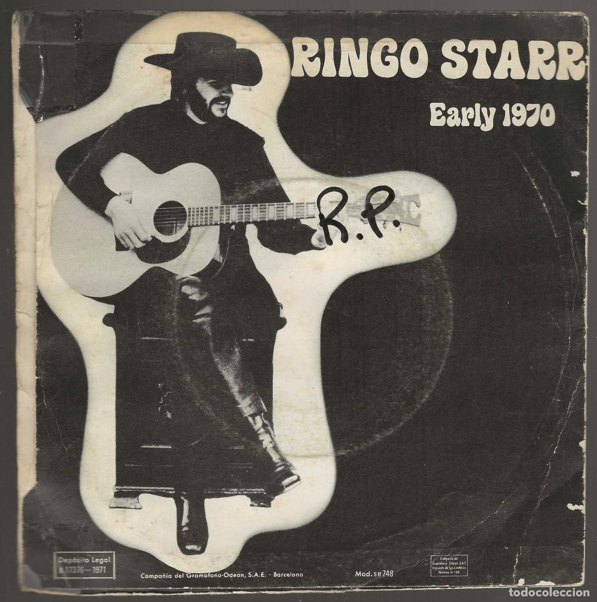 Discos de vinilo: RINGO STARR -- IT DONT COME EASY + EARLY 1970 - Foto 2